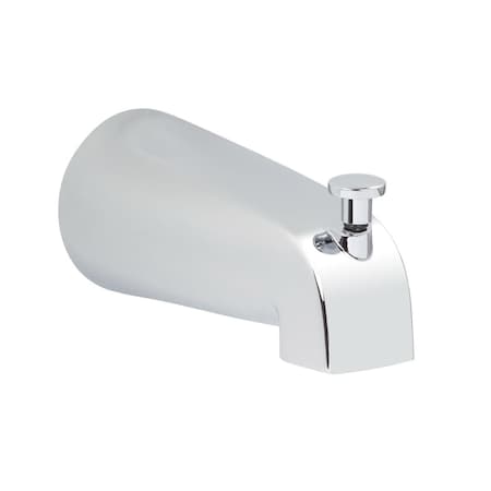 Kd Slip-Fit Tub Spout with Integrated Shower Diverter, Polished Chrome KD2985666